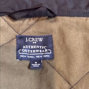 J. Crew Men's medium quilted vest/ gillet